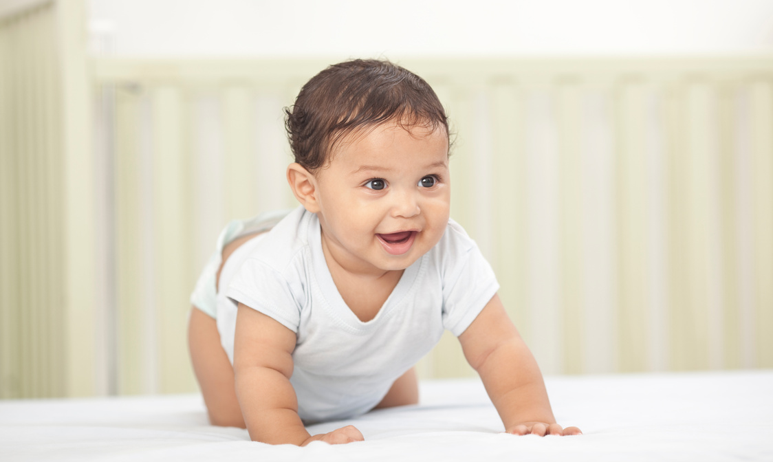 Crawling baby.